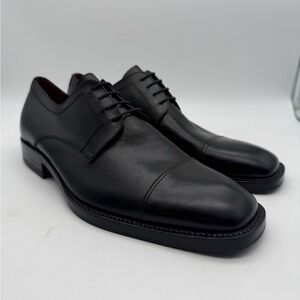 Like New - Gordon Rush Men’s 8.5 black leather Oxford Derby lace up tie shoes Gordon Rush Mens Black Leather Oxfords Shoes 11 | eBay main image 4